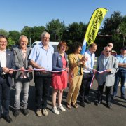 Inauguration de l'aire de covoiturage