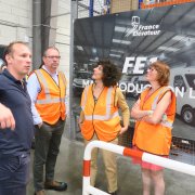 Inauguration de l'aire de covoiturage