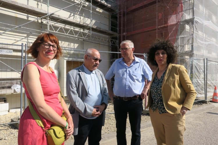 Inauguration de l'aire de covoiturage