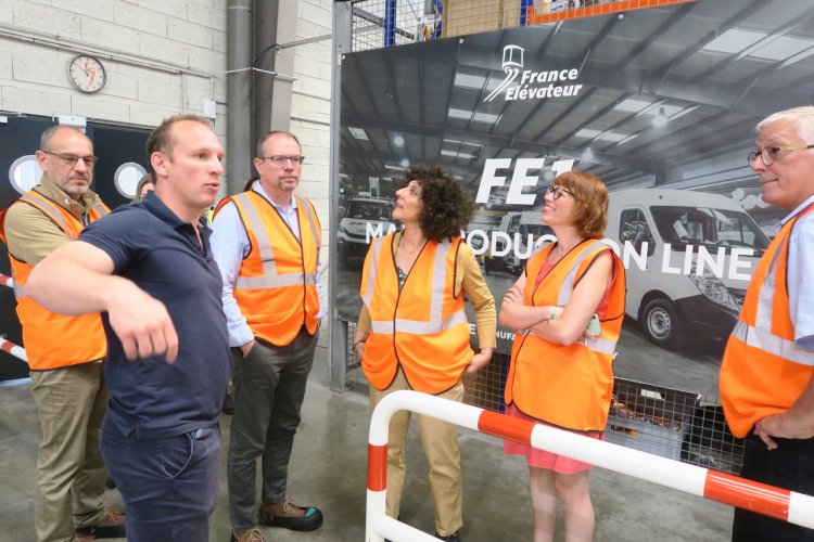 Inauguration de l'aire de covoiturage