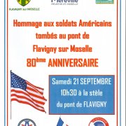 80ème anniversaire des combats meurtriers au Pont de Flavigny