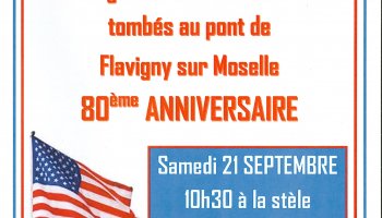 80ème anniversaire des combats meurtriers au Pont de Flavigny